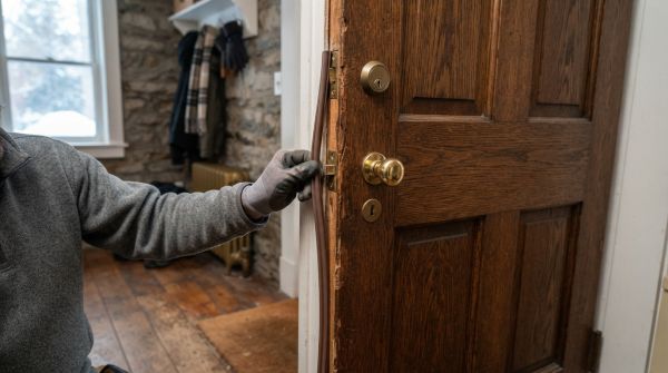 5 astuces pour améliorer l'isolation d'une porte d'entrée en bois